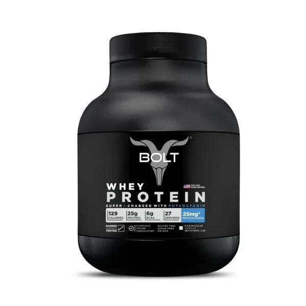 Bolt whey protein lab test report