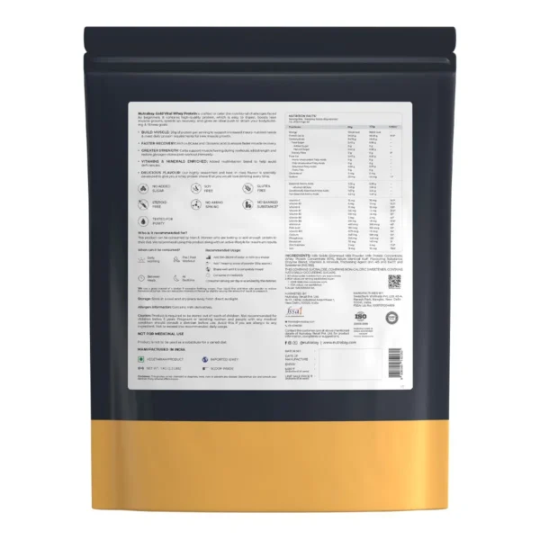 Nutrabay Gold Vital Whey lab report