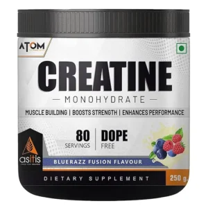 AS-IT-IS ATOM Creatine 250g (Blue Razz Flavour) loot deal